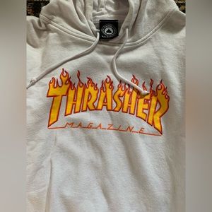 Thrasher cropped Hoodie